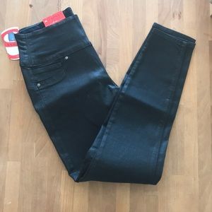 SPANX wax denim leggings